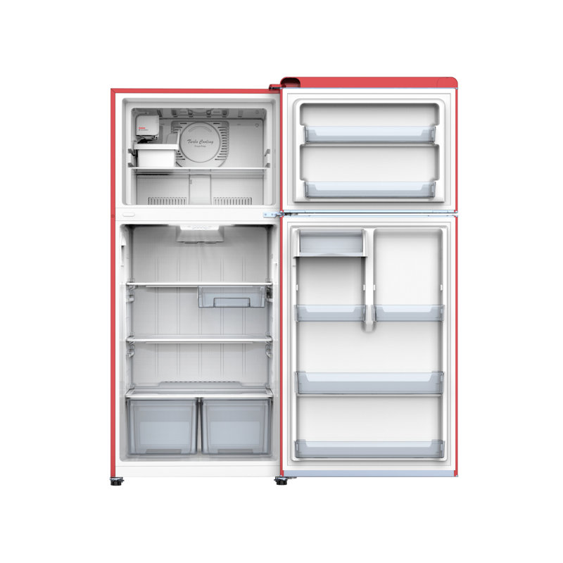 Galanz Retro 18 cf. Refrigerator Top Mount | Wayfair